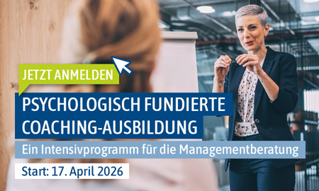 Psychologisch fundierte Coaching-Ausbildung
