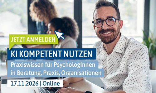 Seminar: KI kompetent nutzen | 17.11.2026 - Online