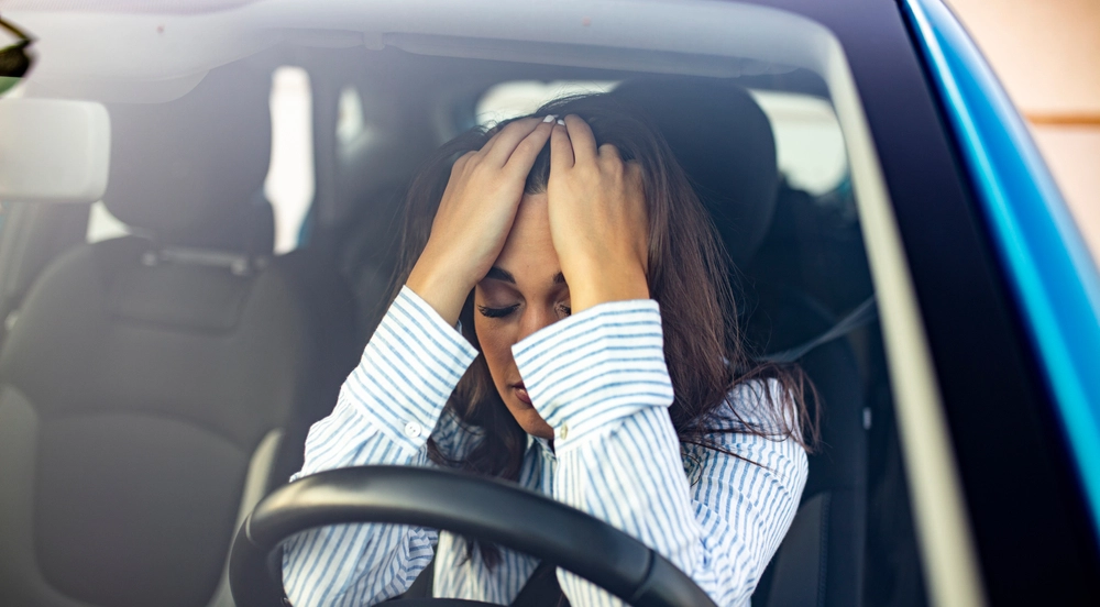 Angst vor dem Autofahren