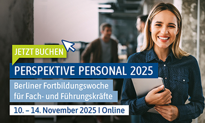 Perspektive Personal 2025 - Berliner Fortbildungswoche für Fach- und Führungskräfte, 10. - 14.11.2025