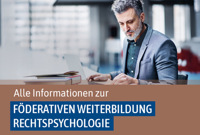 Banner - Weiterbildung Rechtspsychologie